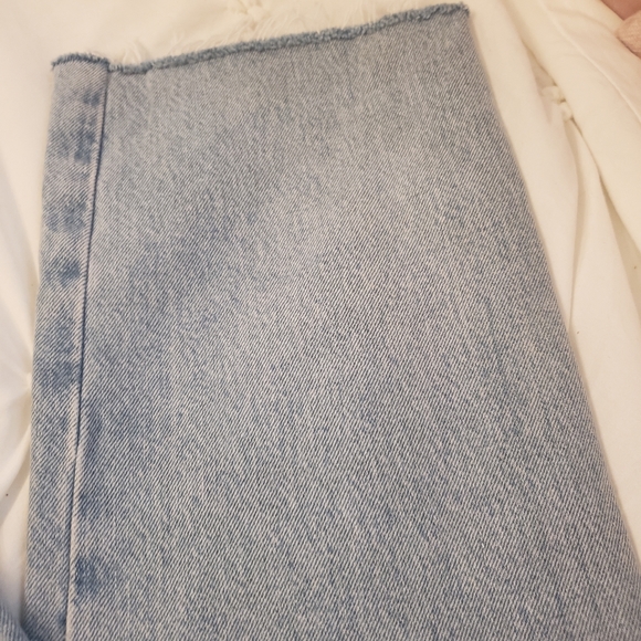 Agolde Criss Cross Straight in Diminsion - Picture 11 of 13